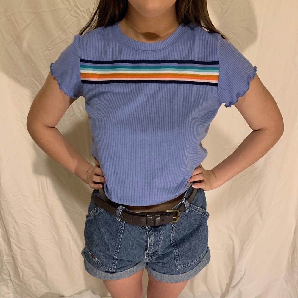 Retro striped t-shirt
